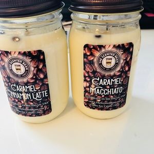 The Scented Bean two used candles